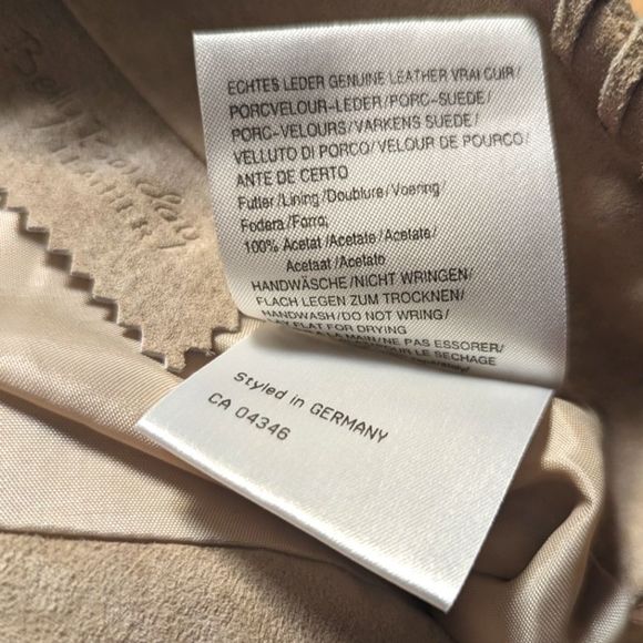 Betty Barclay Leather Midi Skirt - Picture 7 of 7